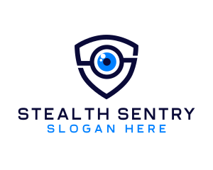 Blue Eye Camera logo design