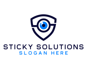 Blue Eye Camera logo design