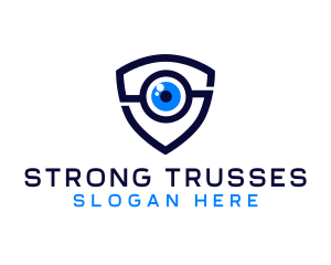 Blue Eye Camera logo design