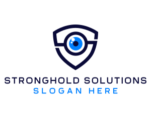 Blue Eye Camera logo design