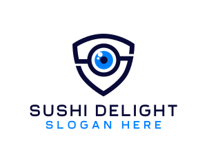 Blue Eye Camera logo design