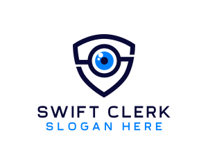 Blue Eye Camera logo design