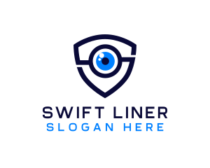 Blue Eye Camera logo design