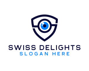 Blue Eye Camera logo design