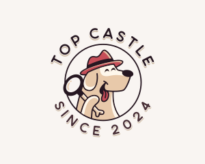 Detective Dog Veterinarian Logo