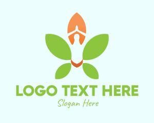 Nature Yoga Meditation Logo