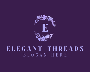 Elegant Floral Boutique logo design