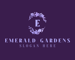 Elegant Floral Boutique logo design