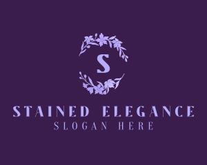 Elegant Floral Boutique logo design