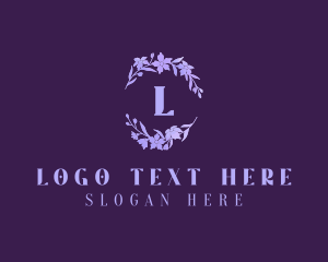 Elegant Floral Boutique Logo