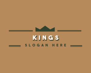 Masculine Crown Brand logo design