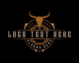 Bull Western Livestock Logo