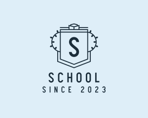 School Club Coat of Arms logo design