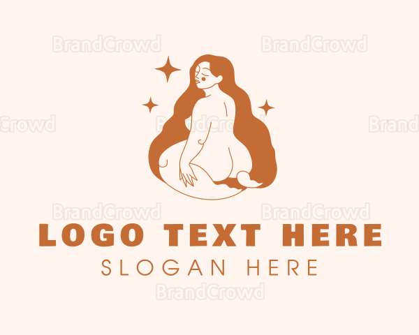 Plus Size Sexy Woman Logo