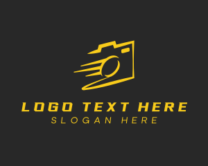 Vlogging - DSLR Camera Videography logo design