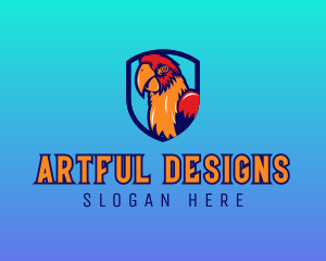 Esports Gaming Parrot  logo design