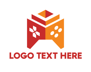 Game Community - Tower Game Controller logo design