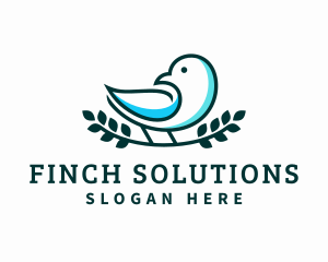 Bird Wildlife Sanctuary logo design