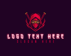 Mascot - Ninja Assassin Warrior logo design