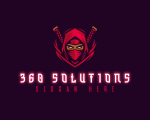 Ninja Assassin Warrior logo design