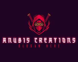 Ninja Assassin Warrior logo design