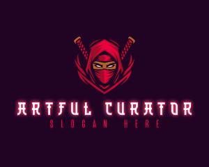 Ninja Assassin Warrior logo design