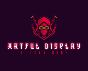 Ninja Assassin Warrior logo design