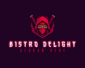 Ninja Assassin Warrior logo design