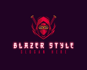 Ninja Assassin Warrior logo design