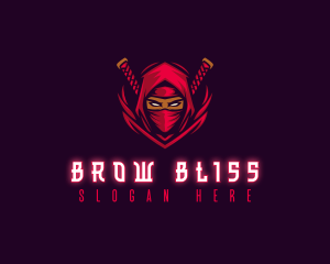 Ninja Assassin Warrior logo design