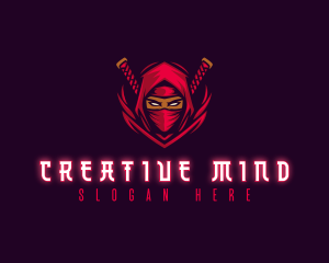 Ninja Assassin Warrior logo design