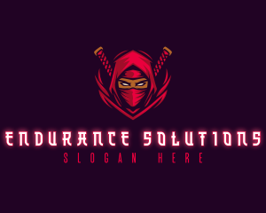 Ninja Assassin Warrior logo design