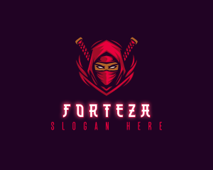 Ninja Assassin Warrior logo design