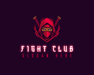 Ninja Assassin Warrior logo design