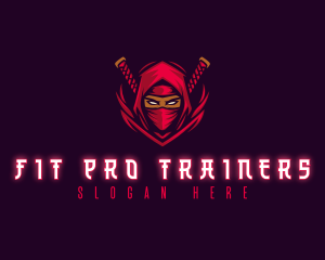 Ninja Assassin Warrior logo design