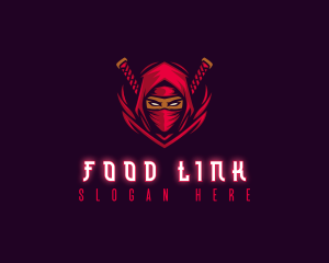 Ninja Assassin Warrior logo design