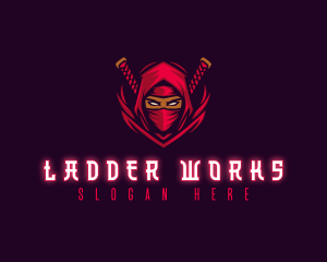 Ninja Assassin Warrior logo design