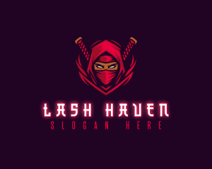 Ninja Assassin Warrior logo design