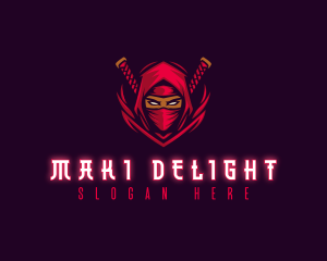 Ninja Assassin Warrior logo design