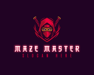 Ninja Assassin Warrior logo design