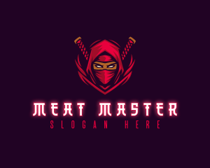 Ninja Assassin Warrior logo design