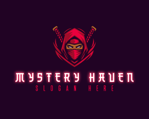 Ninja Assassin Warrior logo design