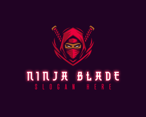 Ninja Assassin Warrior logo design