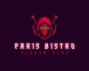 Ninja Assassin Warrior logo design