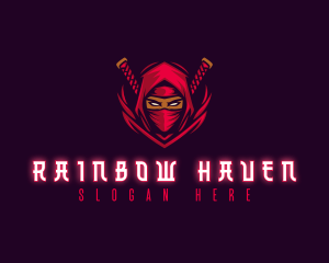 Ninja Assassin Warrior logo design