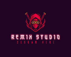 Ninja Assassin Warrior logo design