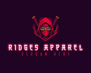 Ninja Assassin Warrior logo design