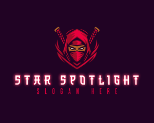 Ninja Assassin Warrior logo design