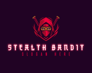 Ninja Assassin Warrior logo design