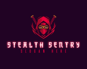 Ninja Assassin Warrior logo design